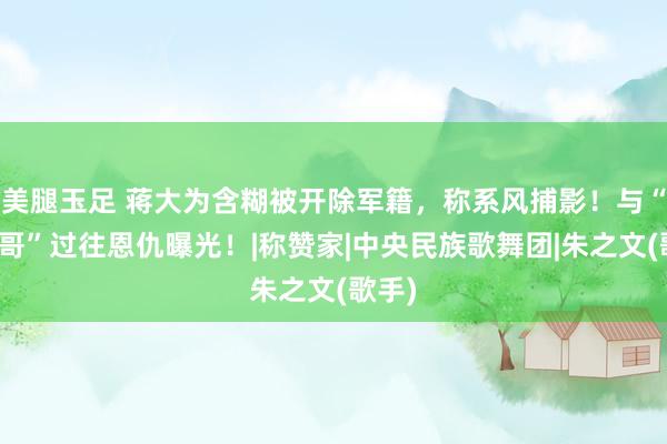 美腿玉足 蒋大为含糊被开除军籍，称系风捕影！与“大衣哥”过往恩仇曝光！|称赞家|中央民族歌舞团|朱之文(歌手)